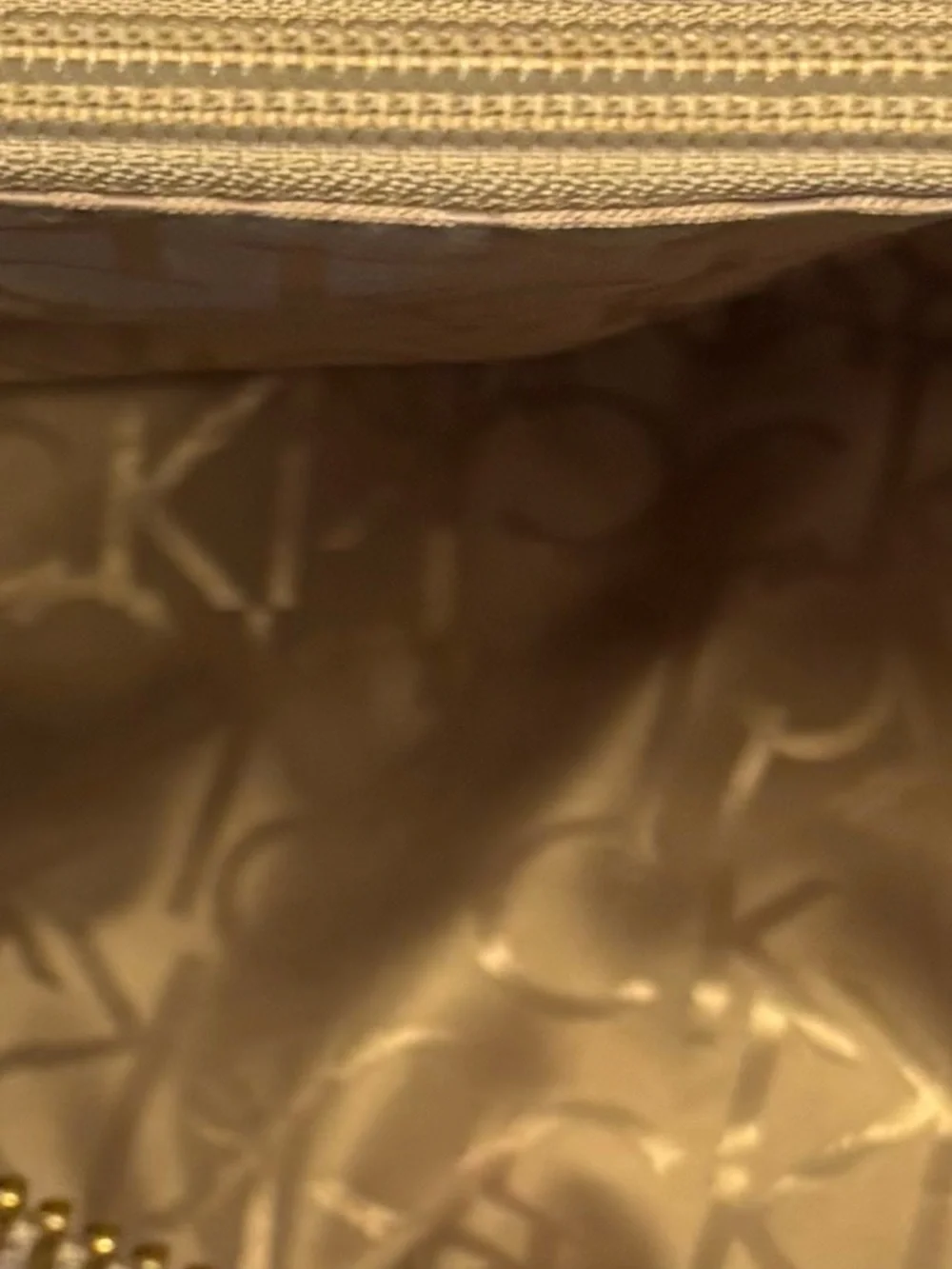 Calvin Klein Signature Monogram Dome Satchel